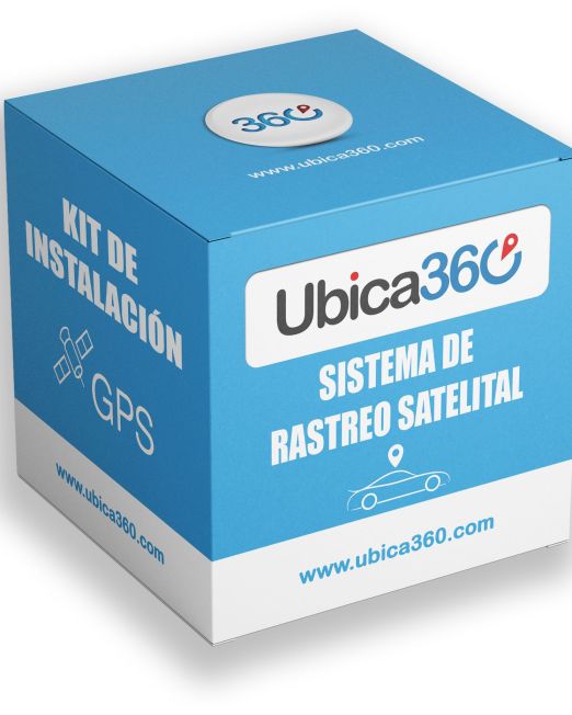 Kit Ubica360 - Sistema de Rastreo Satelital (Pago único) -10%